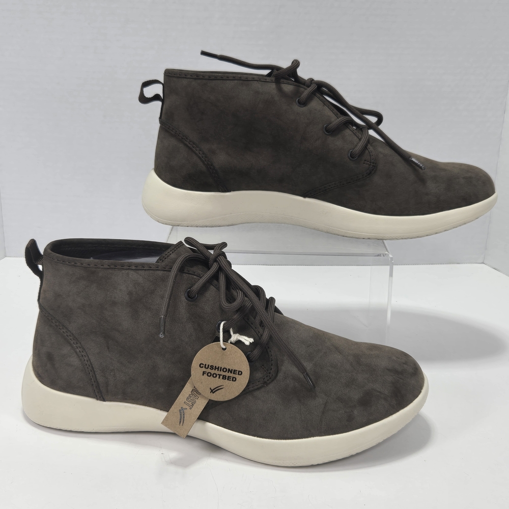 William Rast Dark Brown Suede Hawk Chukka Lace-up Ankle Boots Booties Size 10